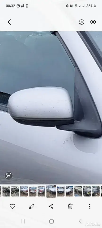 Зеркало правое для Киа Спектра, Шума — Kia — Spectra
