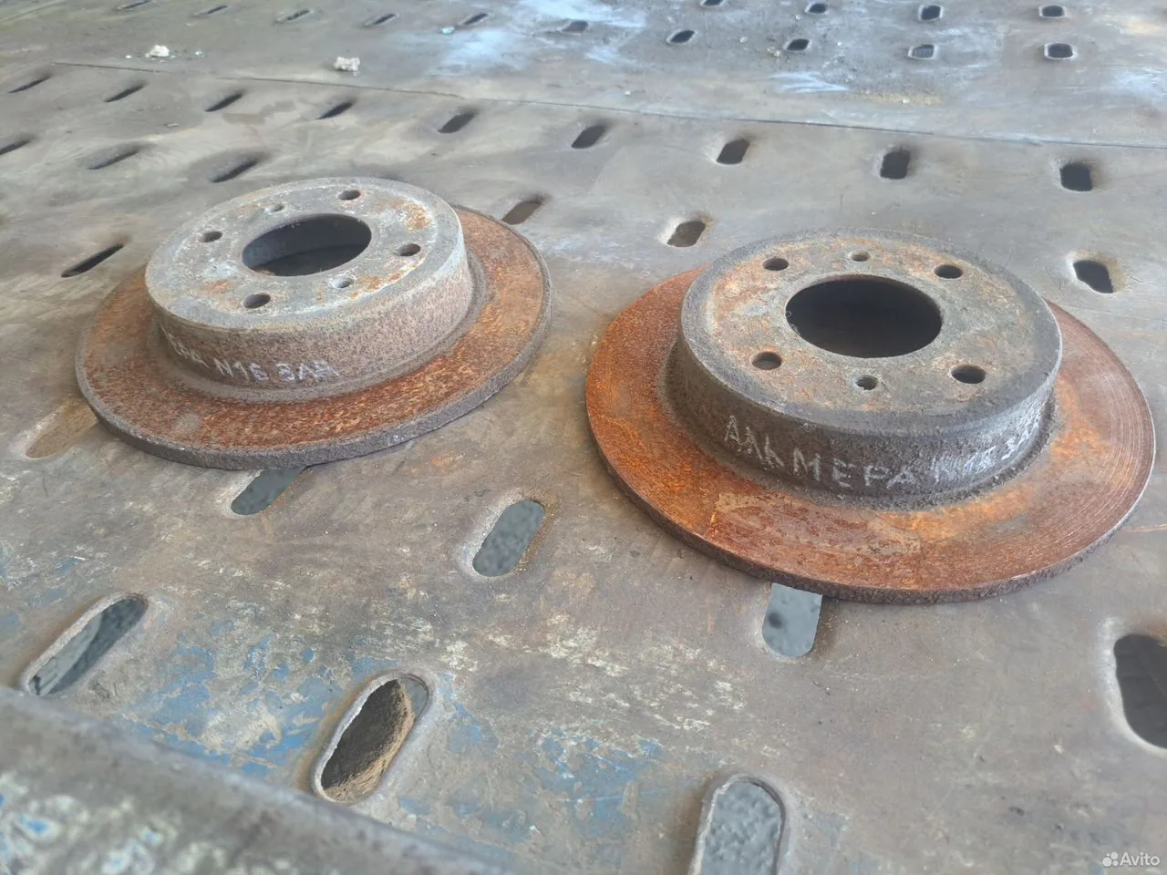 Задние тормозные диски для Ниссан Альмера N16 — Nissan — Almera