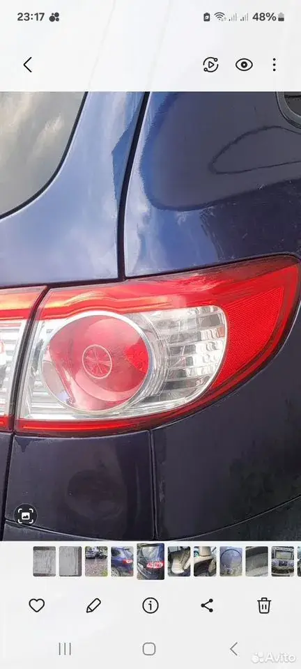 Задние фонари для Хюндай Санта Фе-2 рейсталинг — Hyundai — Santa Fe