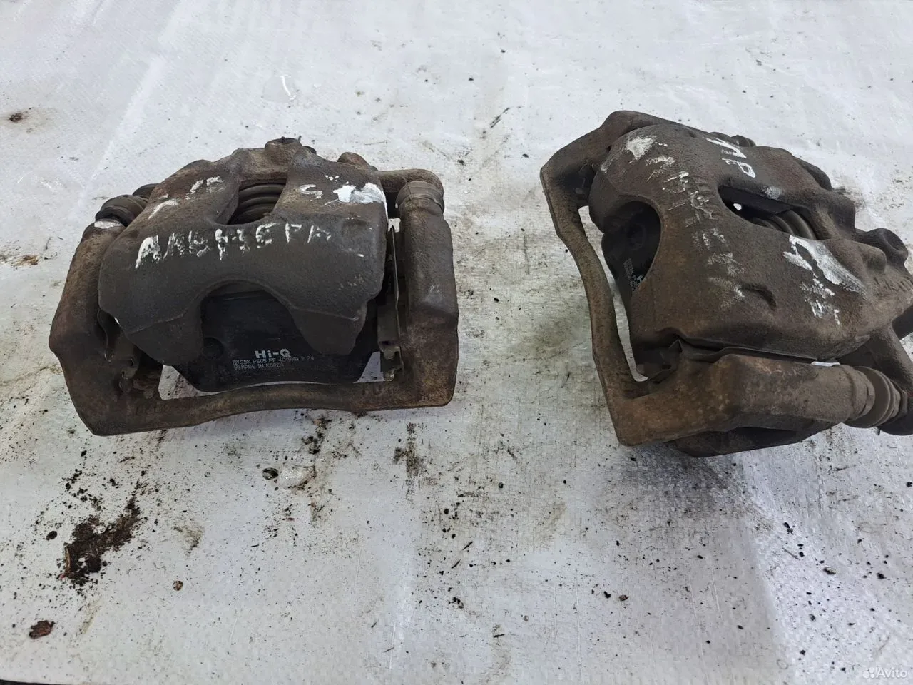 Передние суппорта для Ниссан Альмера G15 — Nissan — Almera